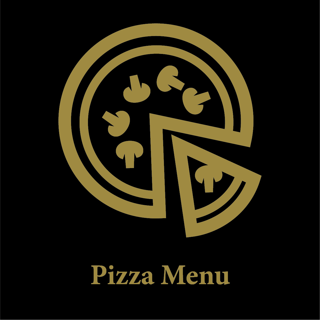 Pizza Menu