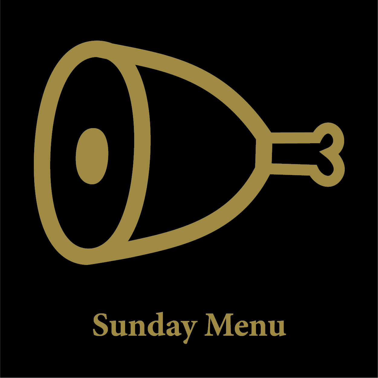 Sunday Menu